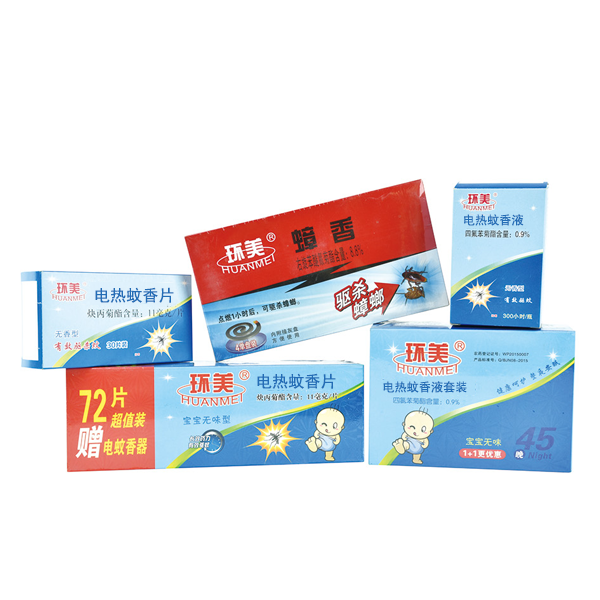 環(huán)美-蟑香、電熱蚊香液、電熱蚊香片